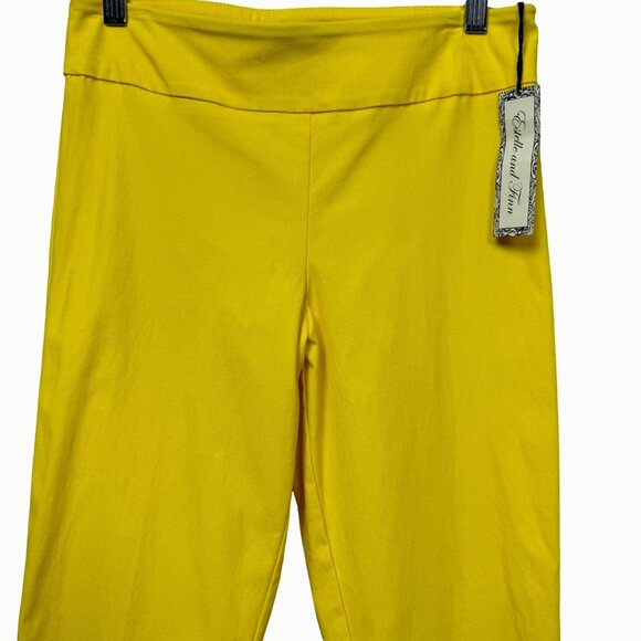 Full Leg Pull On Pant Black - Estelle and Finn